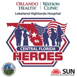 Central Florida Heroes 5k logo