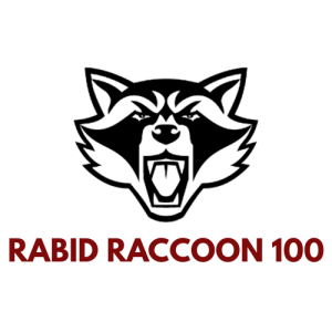 Rabid Raccoon 100 logo
