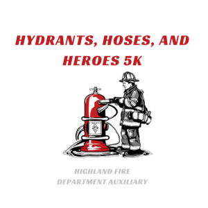 Hydrants, Hoses, and Heroes 5K logo
