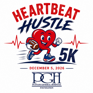 Eatonton Heartbeat Hustle 5K and Fun Run logo