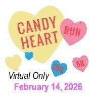 Candy Heart Run - Virtual Race Only logo