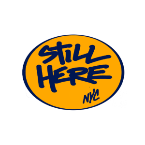 "Still Here Nyc" Run/Walk logo