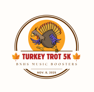 Turkey Trot 5K / Belvidere North Music Boosters logo