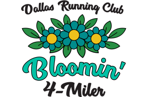 DRC's Bloomin' - 4 Miler logo