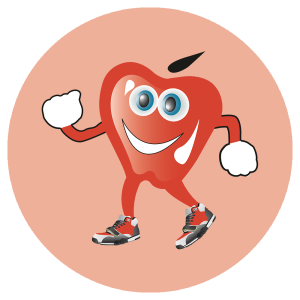 Red Apple Run for Diabetes logo