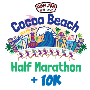 Cocoa Beach Half Marathon logo