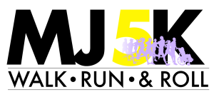 MJ5K Run/Walk/Roll logo