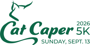 20th Annual Cat Caper 5K logo