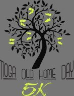 Tioga Old Home Day 5k logo