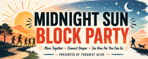 Midnight Sun Block Party! logo