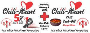 Chili-Heart 5K Run/2 Mile Walk & Chili Cook-Off logo