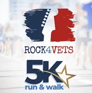Rock4Vets 5K - Sponsored by Peoples Foundation of Nwfl, Inc. logo