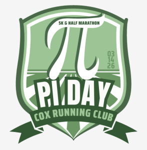 Cox Running Club Pi Day Half Marathon & 5K logo