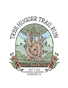 5th Annual Tree Hugger Trail Run at Goodell Gardens logo