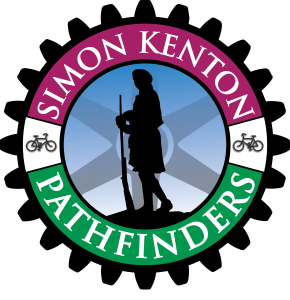 Simon Kenton Pathfinder's 26th Annual Bike Tour "The Carmen Scott Patriot Ride" (In Celebration of our nation's 250th Birthday) logo