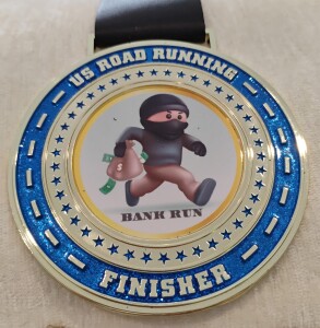 Bank Run Virtual 5K, 10K, 13.1M, & 26.2M (August ) logo